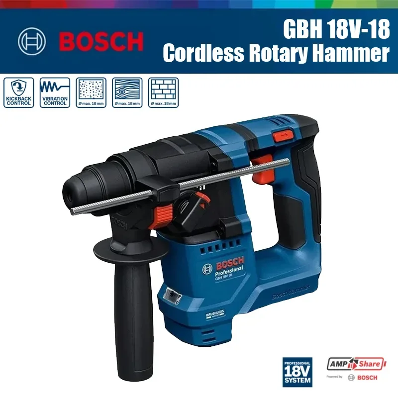 Power Tools Professional - Furadeira Rotativa Sem Fio Bosch GBH